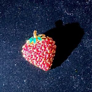 Cinder Strawberry brooch